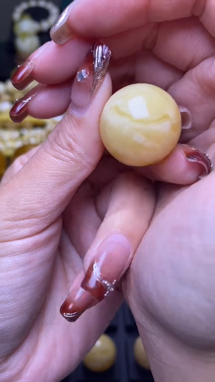 【闪购商品】琥珀裸石未镶嵌葵.113