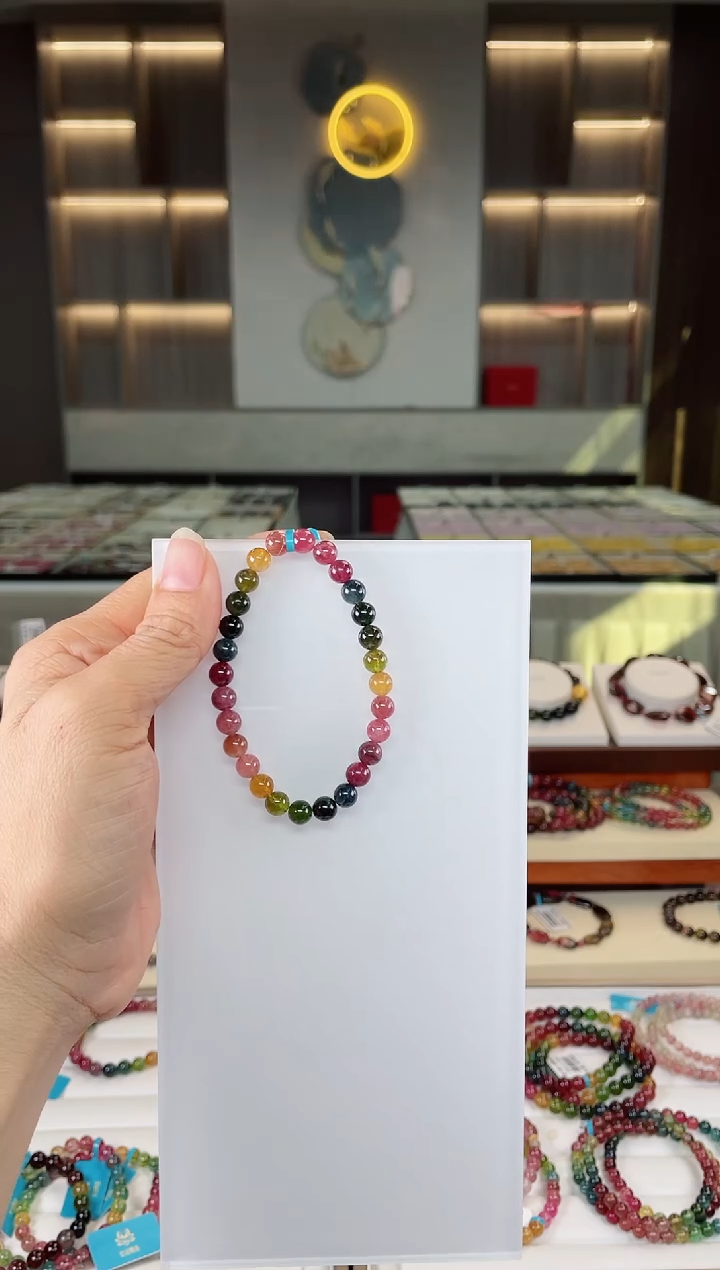 【闪购商品】碧玺单圈手串未镶嵌（多样性发一条）Q