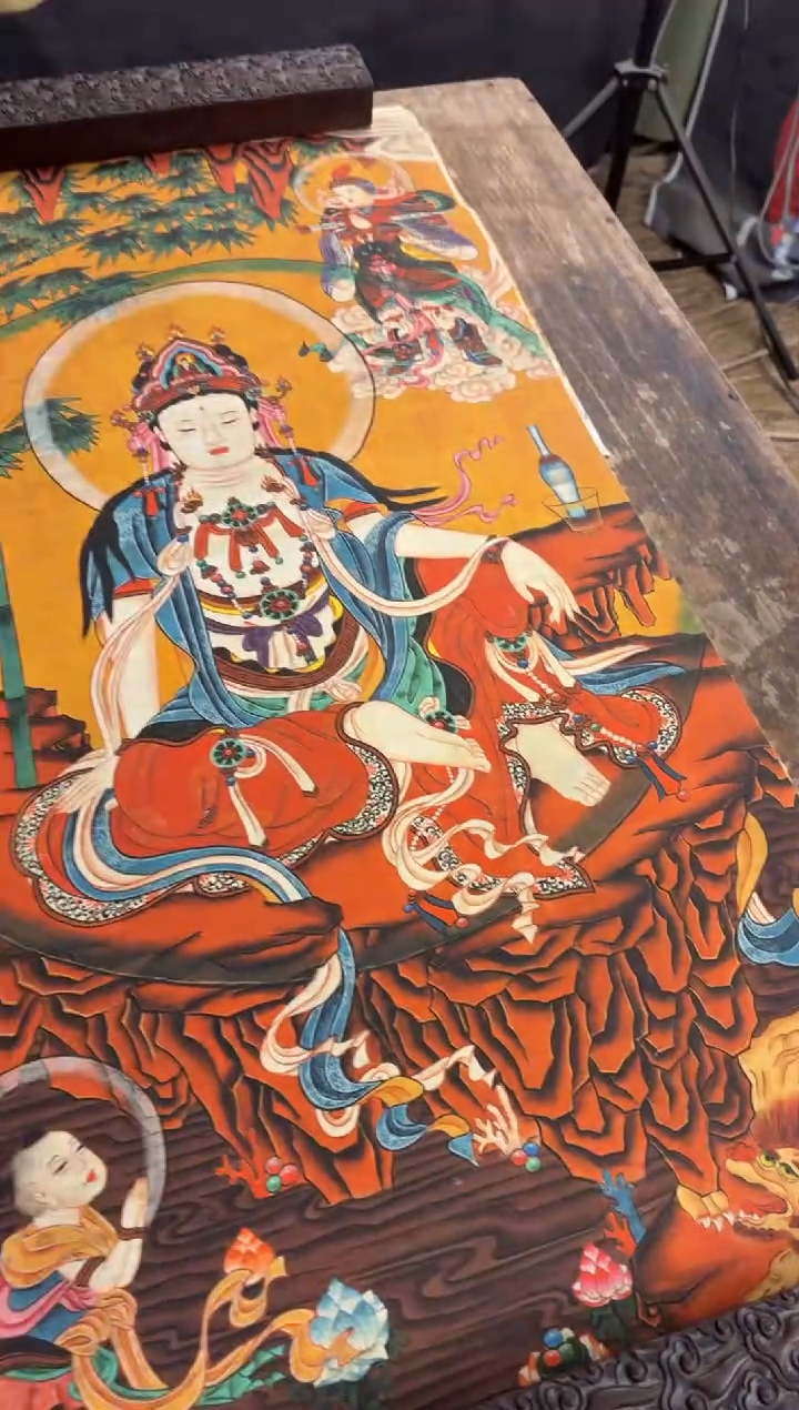 装裱画澄空梵像高端精选链接AA90