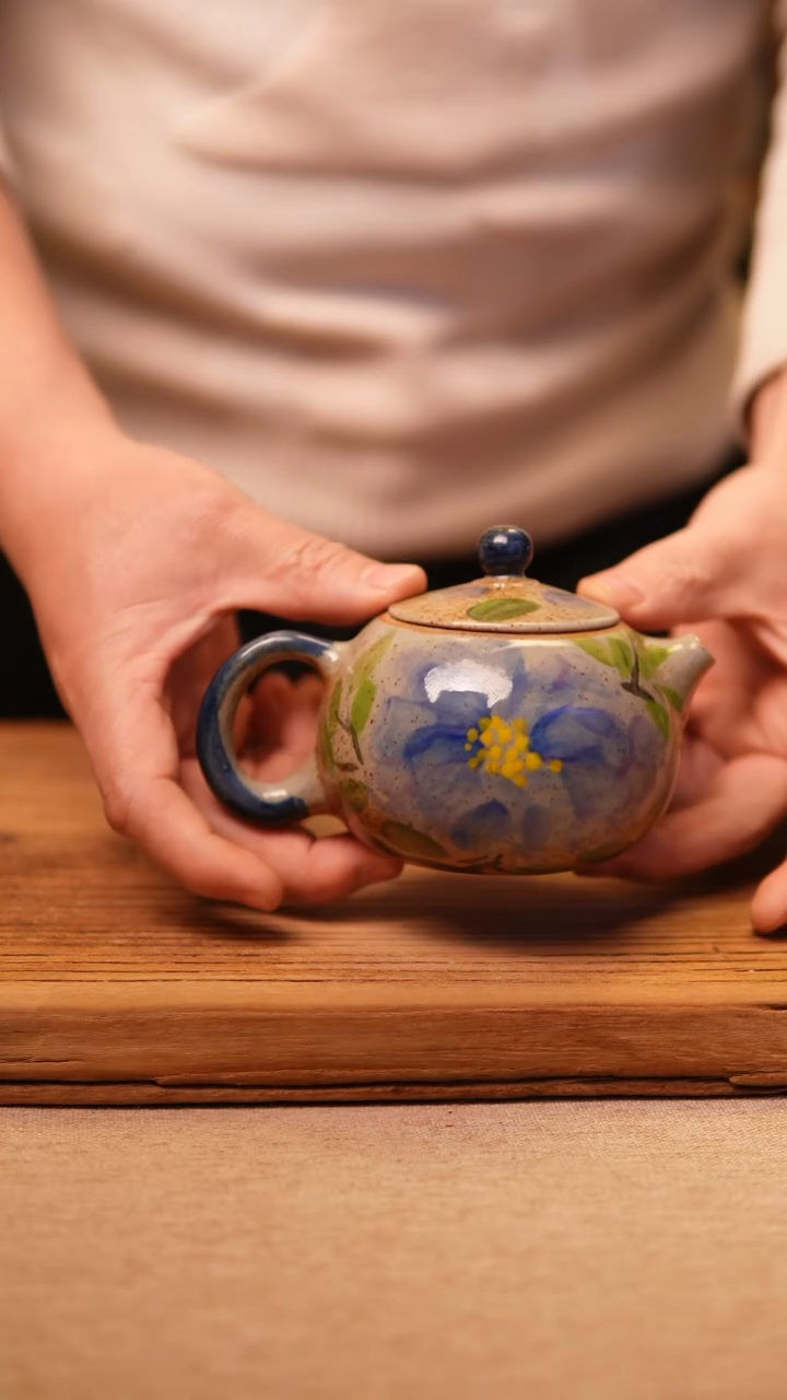 【闪购商品】@@陶园瓷舍@@纯手工手绘@高温釉下彩