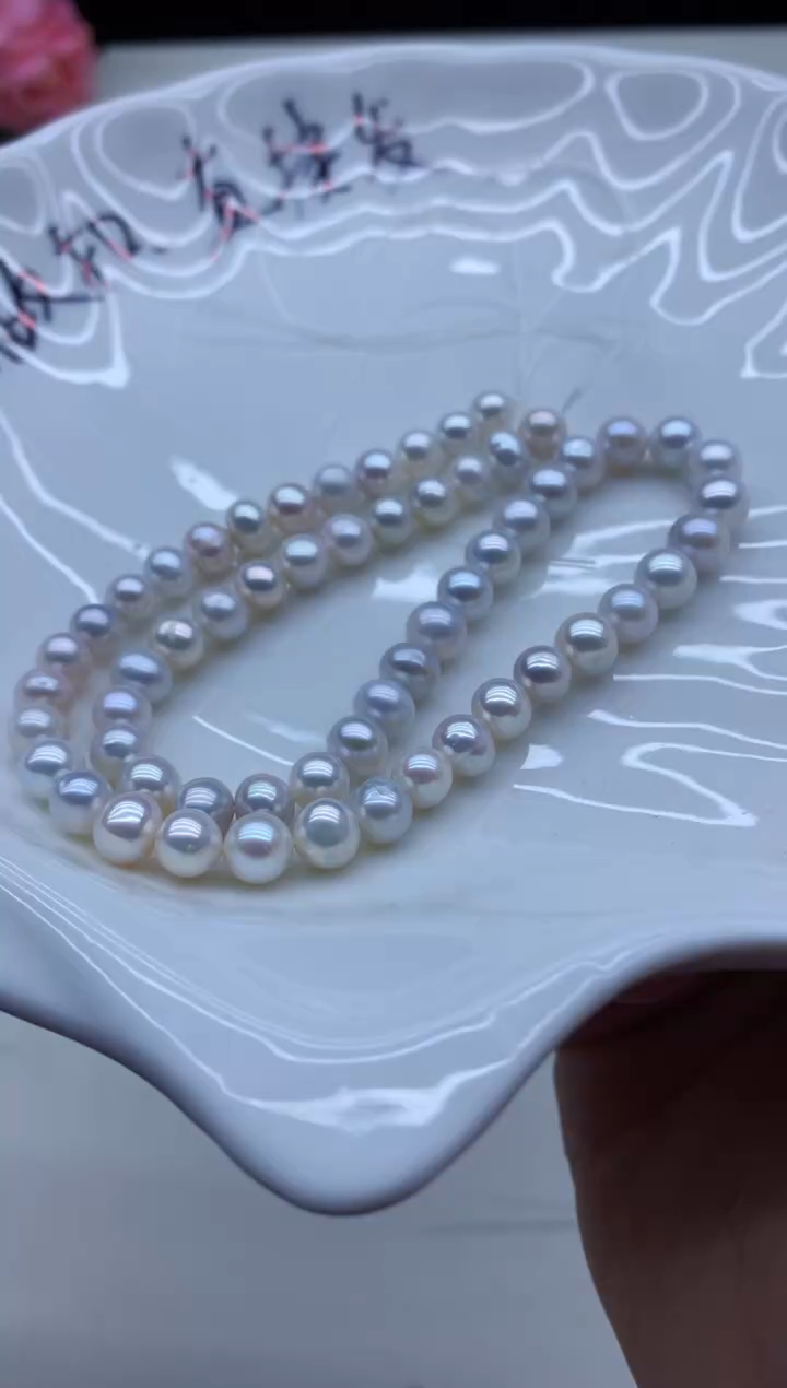 【闪购商品】淡水珍珠颈饰未镶嵌淡水珍珠项链