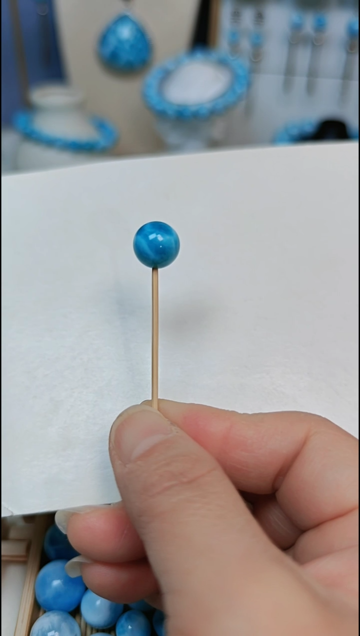 【闪购商品】针钠钙石（海纹石）珠宝半成品未镶嵌多样性发一颗