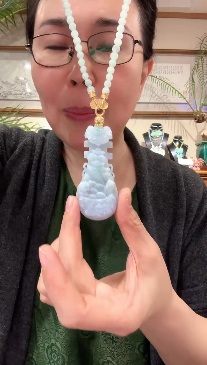 【闪购商品】翡翠颈饰未镶嵌国风