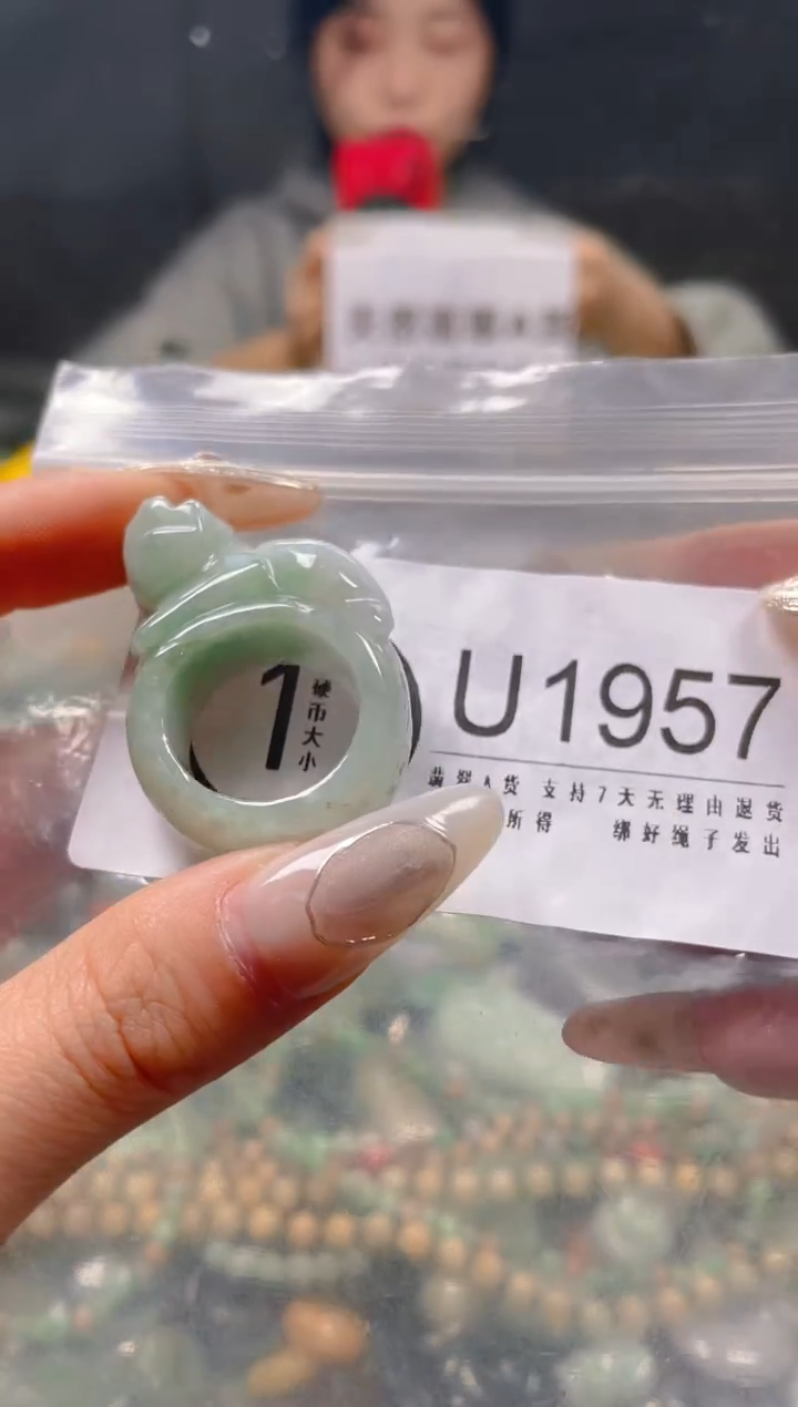 【闪购商品】翡翠颈饰未镶嵌18.7/U/翡翠A货一图一物