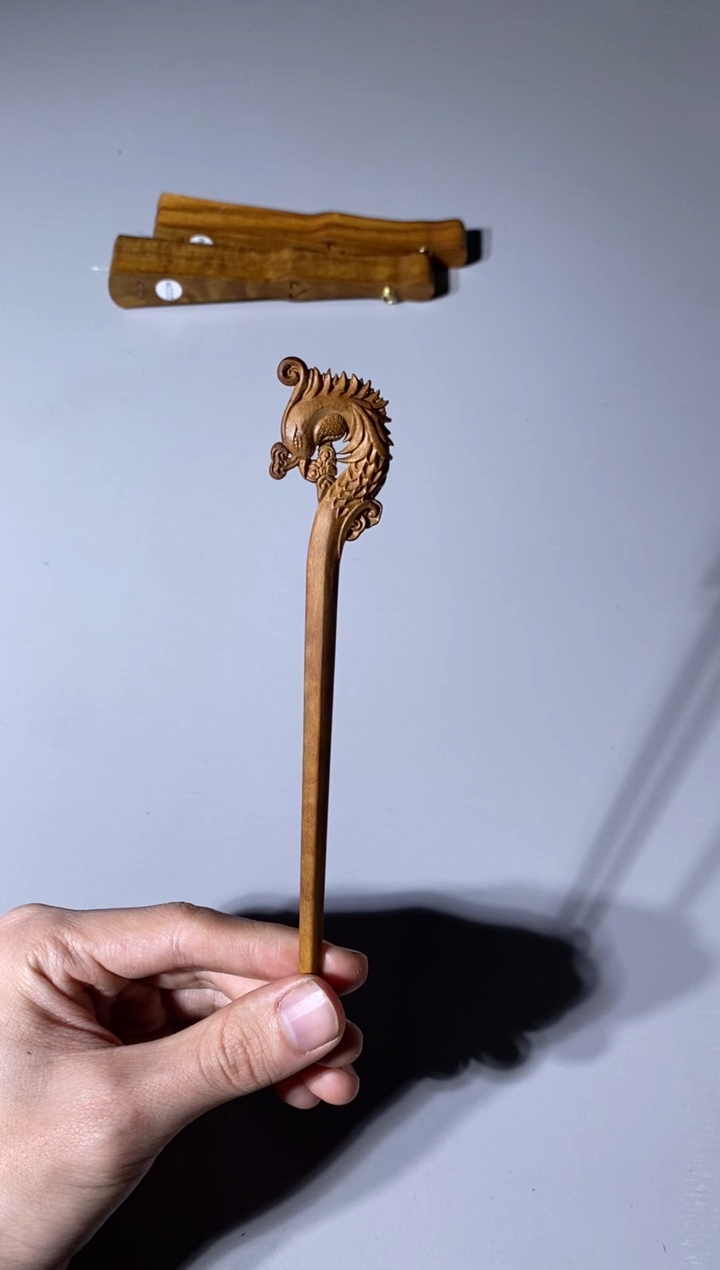 【闪购商品】金丝楠643号金丝楠木发簪