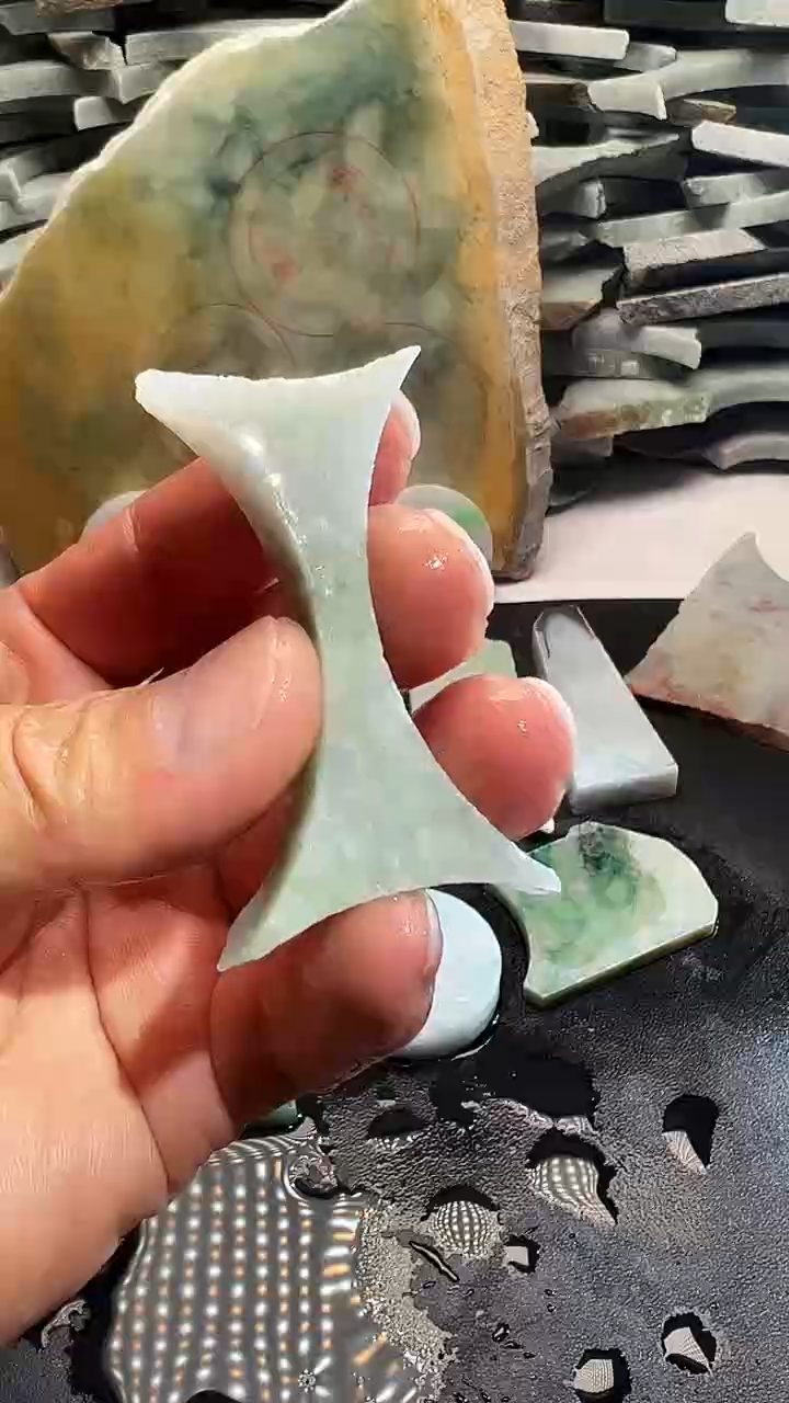 裸石翡翠天然缅甸翡翠A货