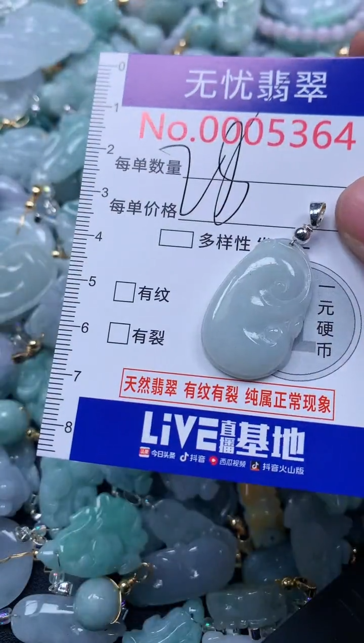 颈饰未镶嵌翡翠5364