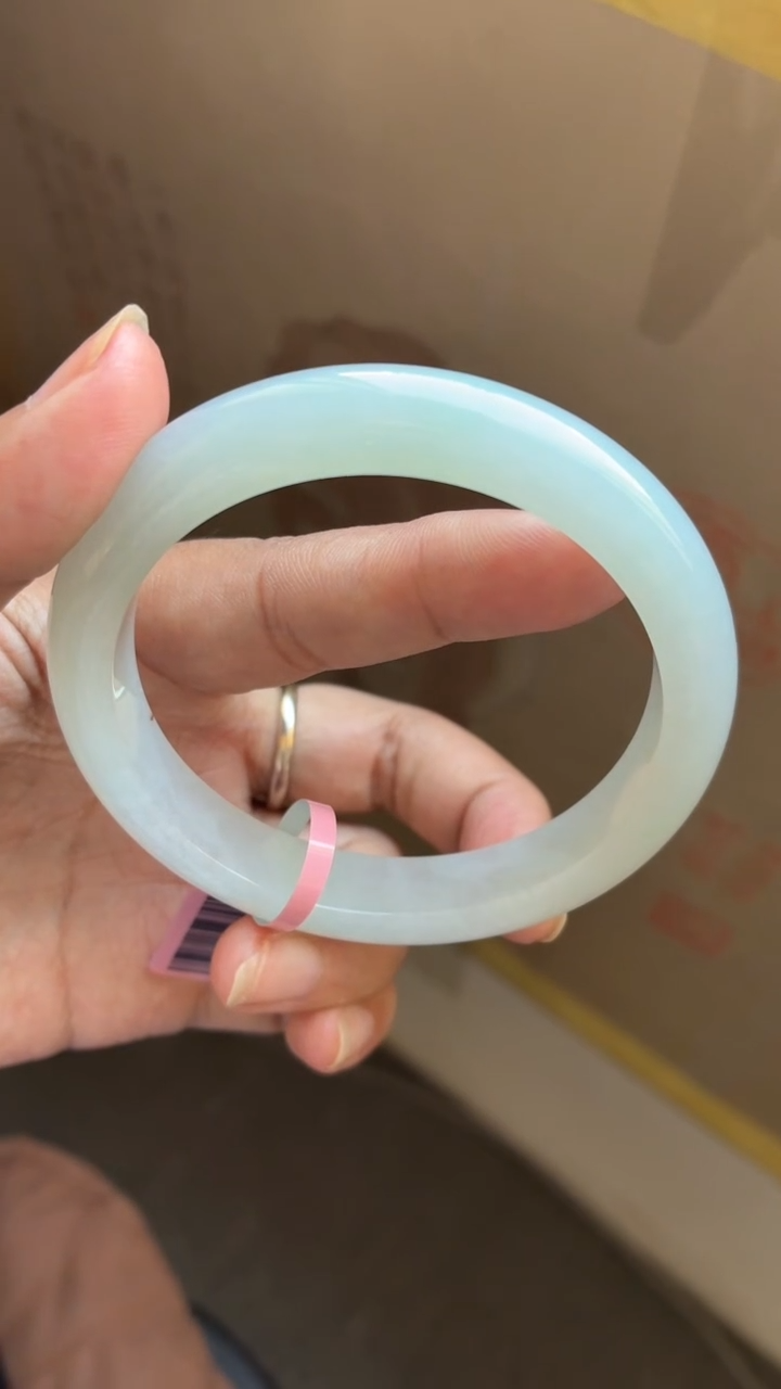 未镶嵌手镯翡翠（闭眼买）果冻冰胶蓝晴绿10号