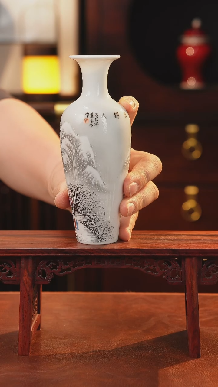摆件纯手工手绘原创作品 