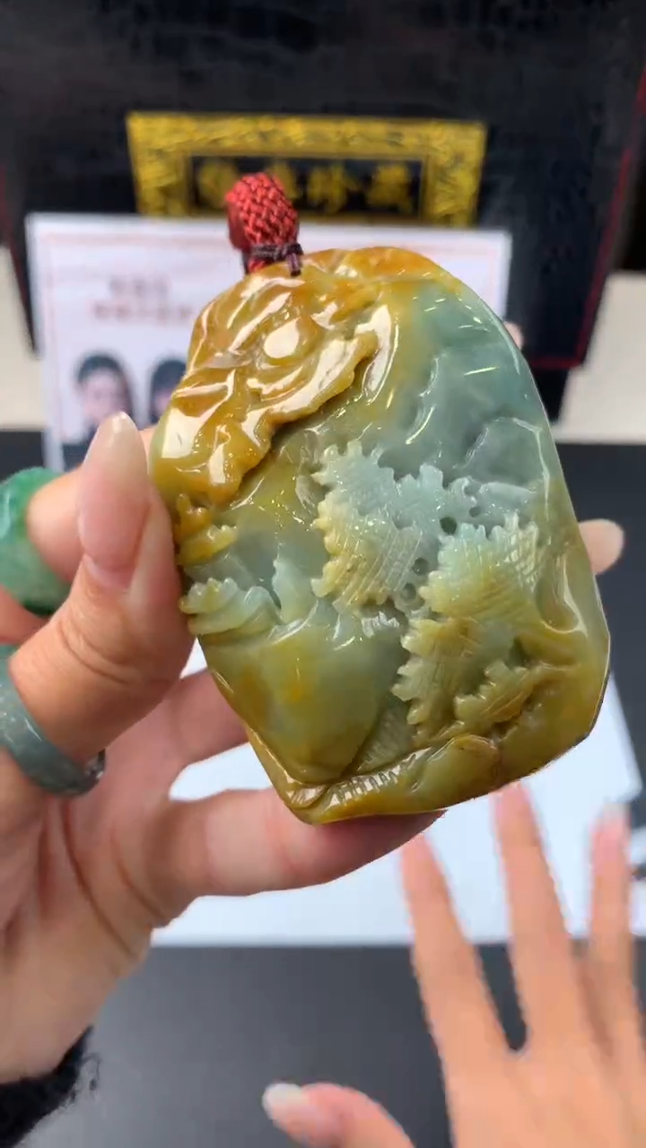 【闪购商品】定制翡翠未镶嵌不退不换CMH1件-A