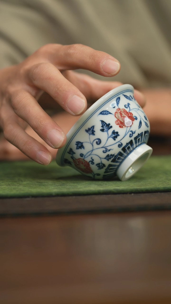 【闪购商品】杯柴窑青花破价福利