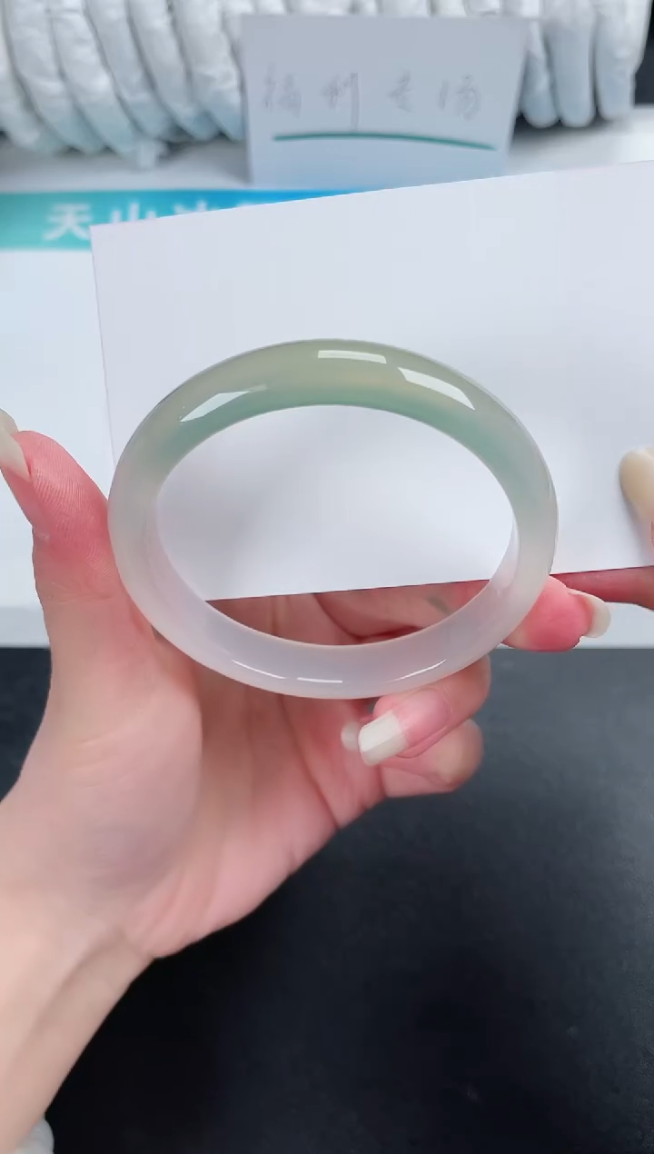 【闪购商品】石英质玉手镯未镶嵌346-58.8