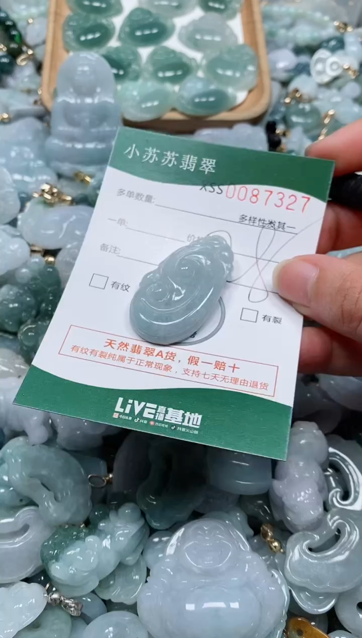 【闪购商品】翡翠颈饰未镶嵌闪购商品0087327