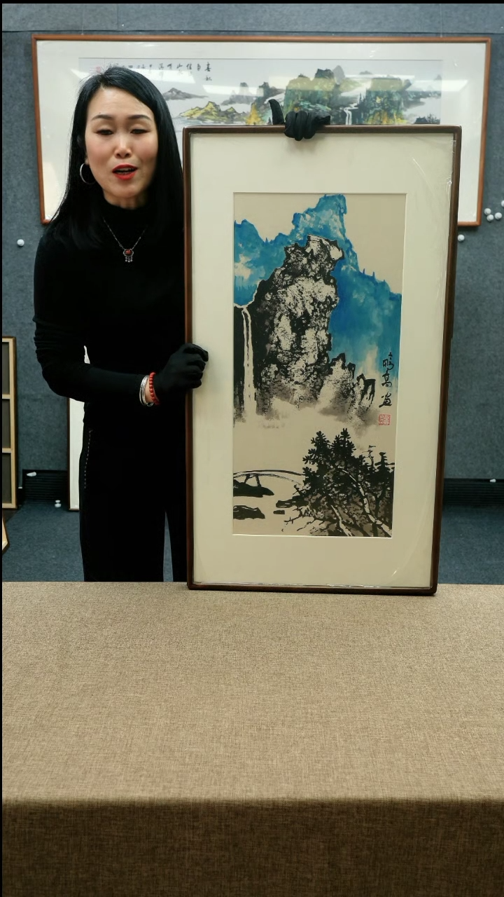 【闪购商品】国画52*92唐鹏高老师山水