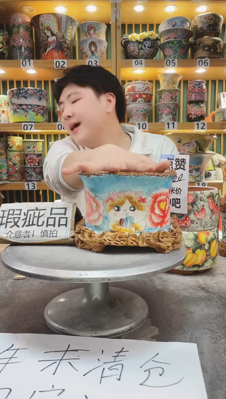 【闪购商品】瓷片默认微瑕一物一拍0113-102