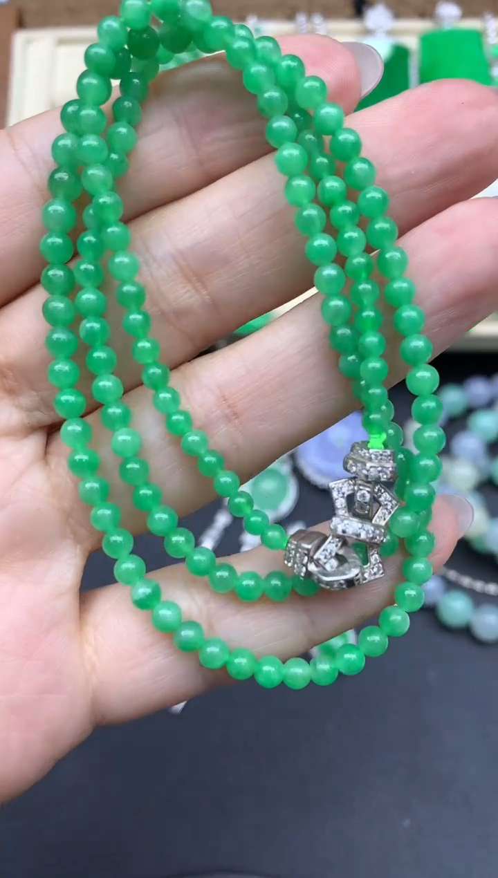 【闪购商品】翡翠手链未镶嵌542中国好珍宝