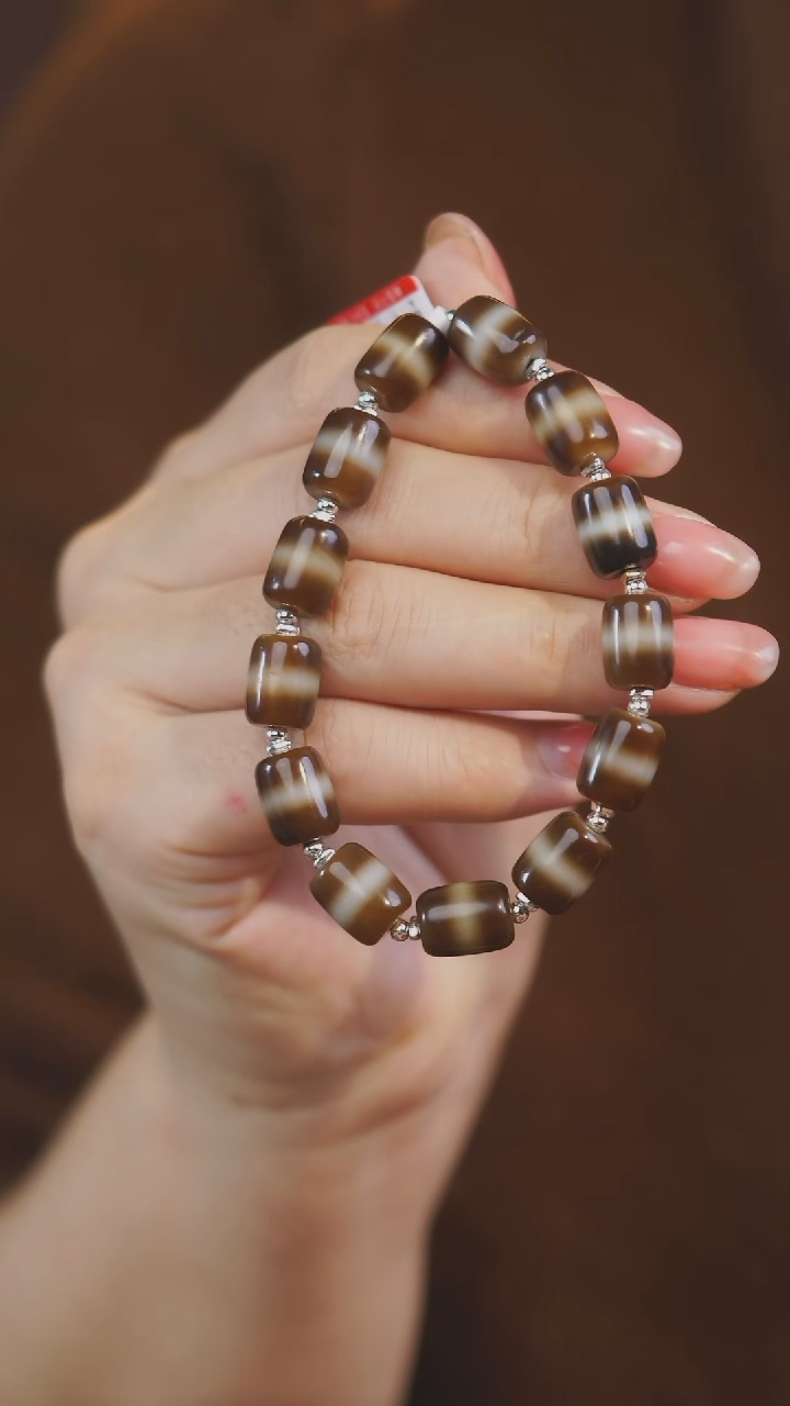 【闪购商品】玛瑙/玉髓手串未镶嵌多样性发一