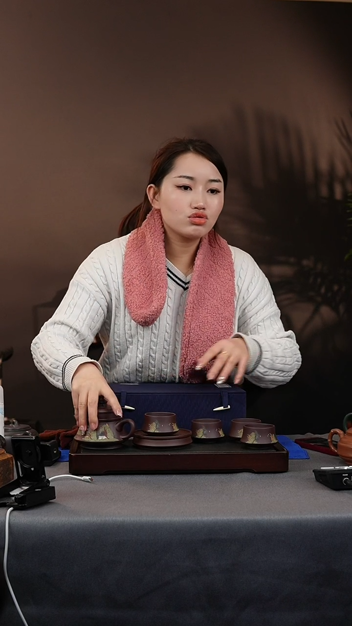 【闪购商品】紫砂茶壶底槽清 宝塔套组