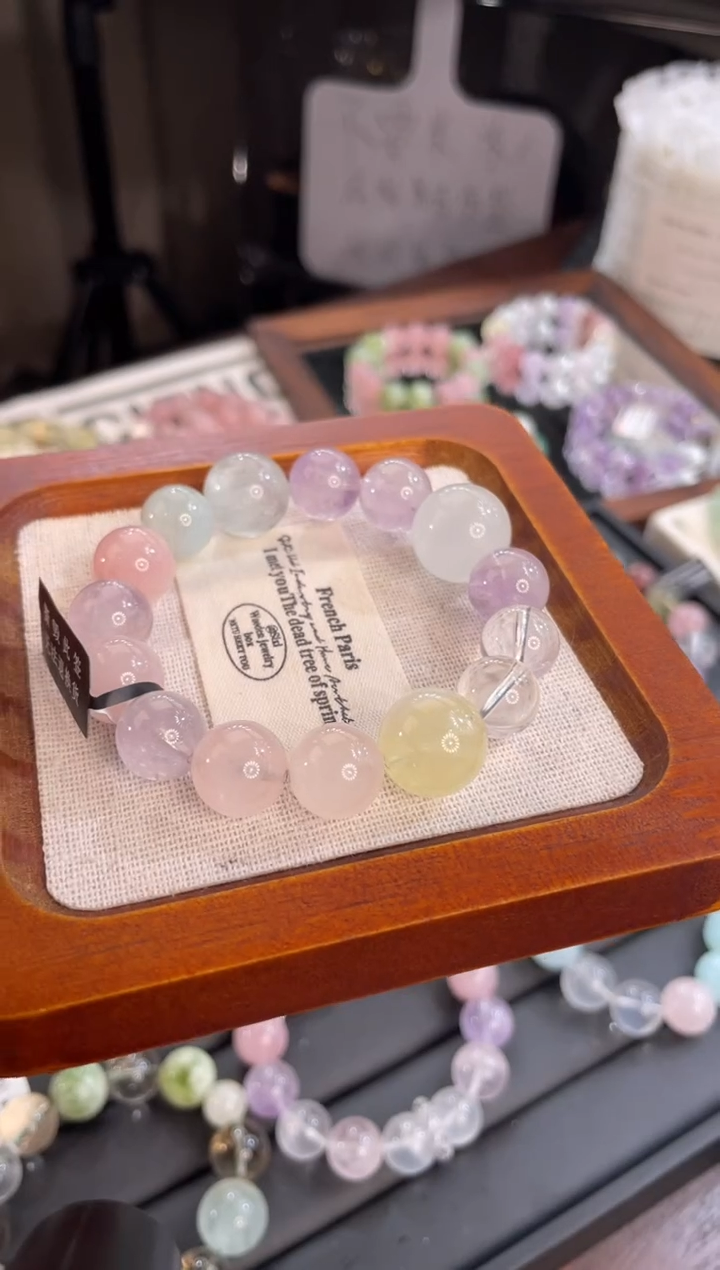 未镶嵌手链水晶莫奈花园