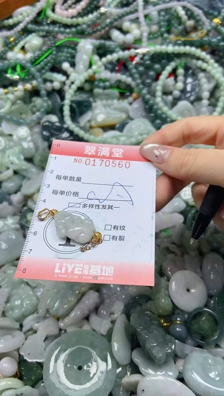 颈饰未镶嵌翡翠闪购0170560多样性发其一