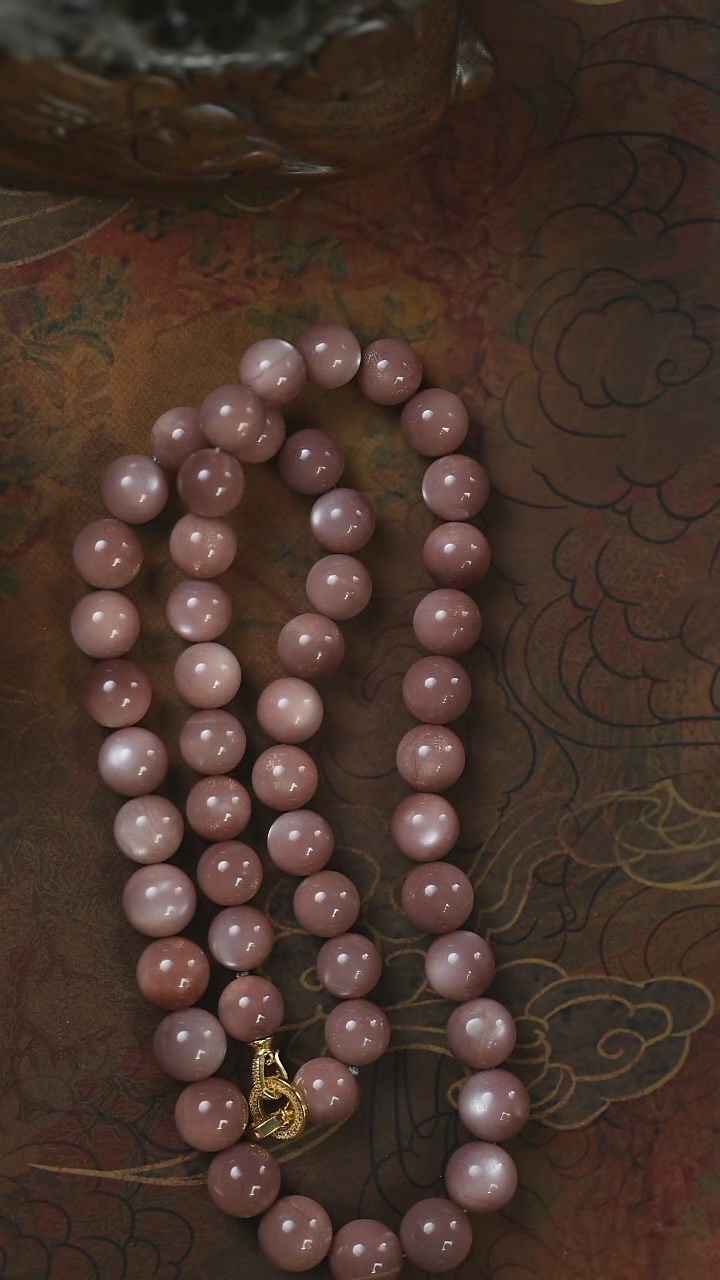 【闪购商品】日光石项链未镶嵌太阳罗汉链