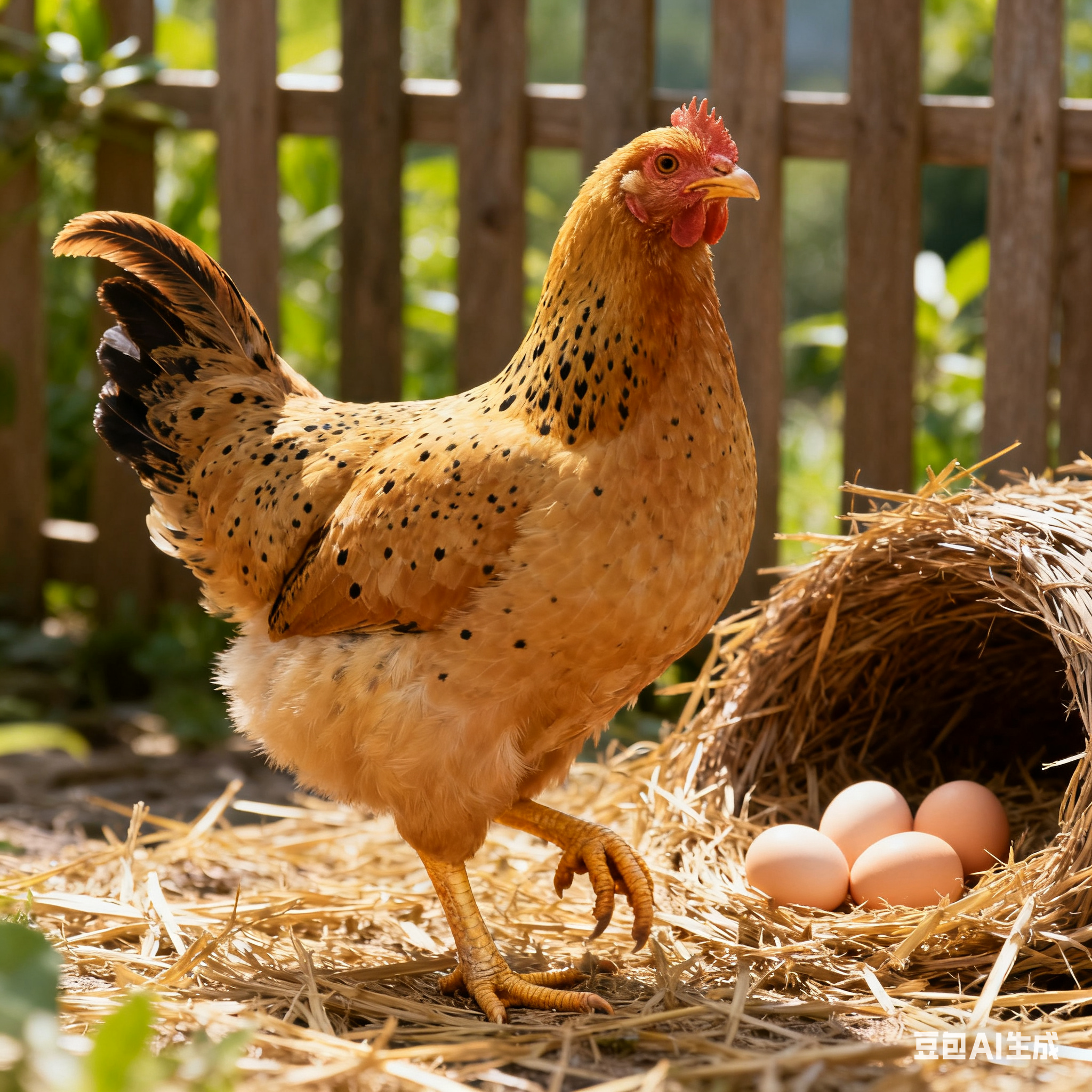 润肤可爱活泼宠物鸡麻色羽毛芦丁鸡包邮到家