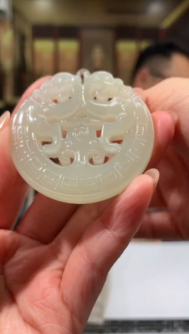 颈饰未镶嵌和田玉120433多样性发一