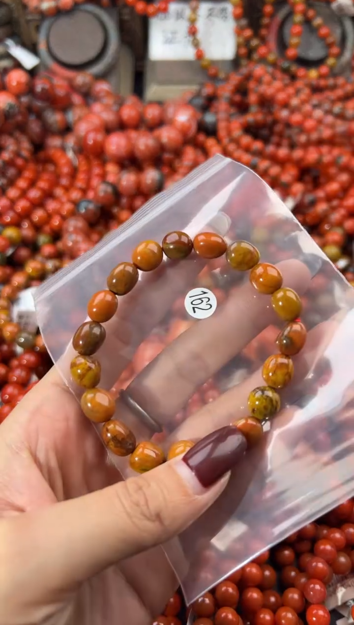 未镶嵌手串南红玛瑙8+