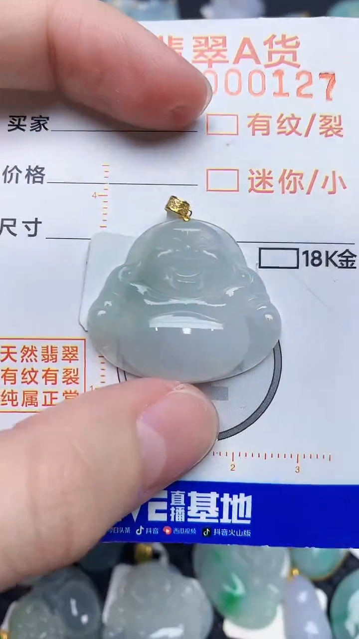 【闪购商品】翡翠颈饰18K金镶嵌453453453