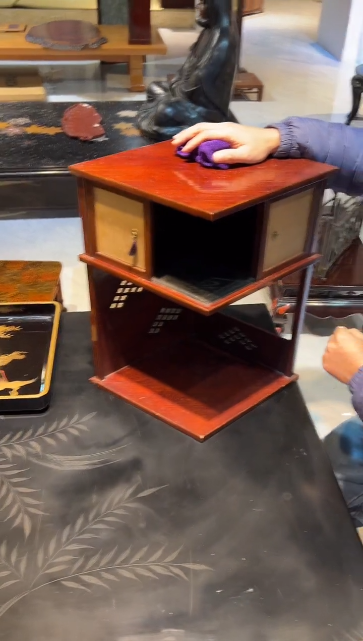 茶架大漆漆器大漆漆器