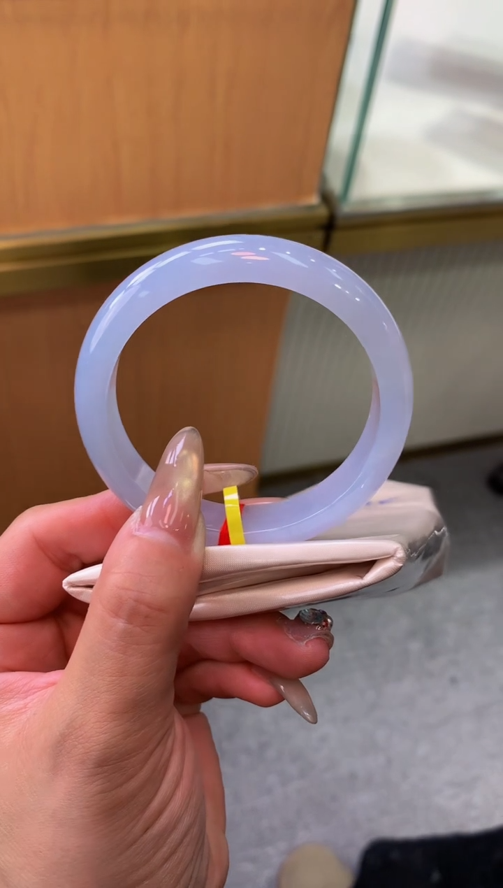 未镶嵌手镯翡翠-F71-正圈54.8