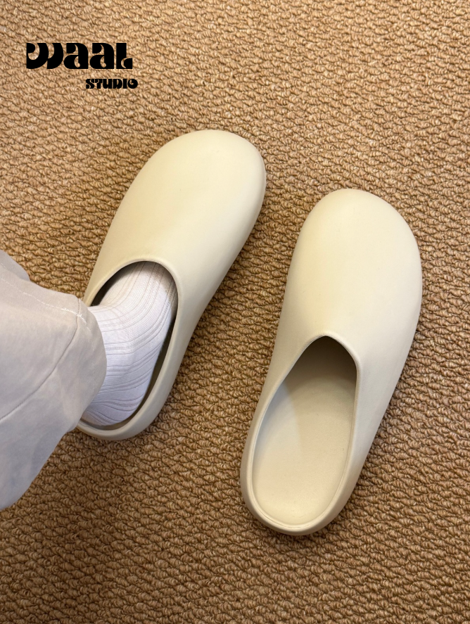 一脚蹬防水防风户外厨师鞋百搭软底