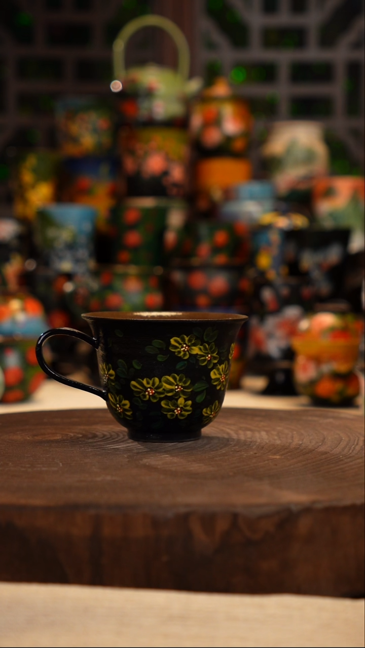 油画   手绘 釉下彩