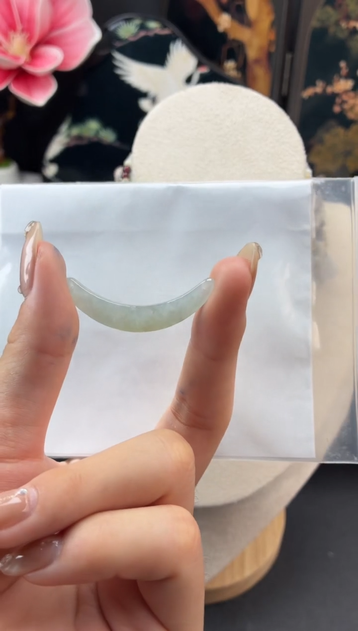 翡翠未镶嵌颈饰38号玉璜