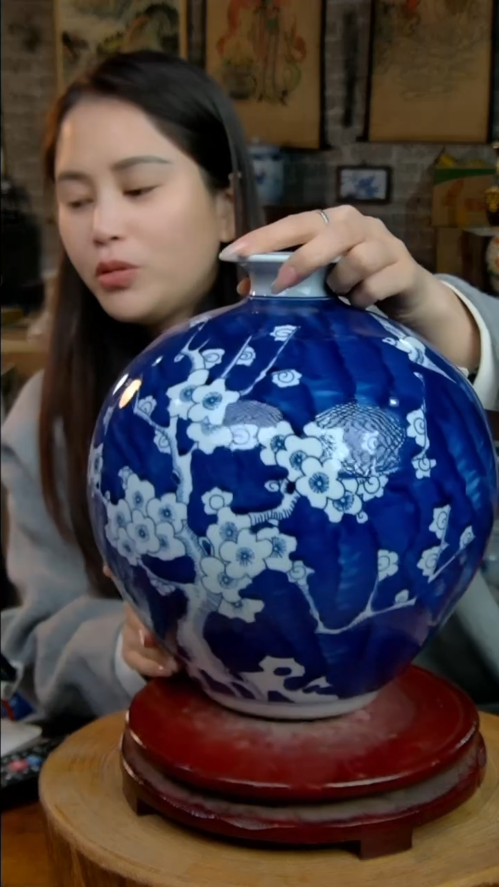 摆件陶景德镇陶瓷摆件161