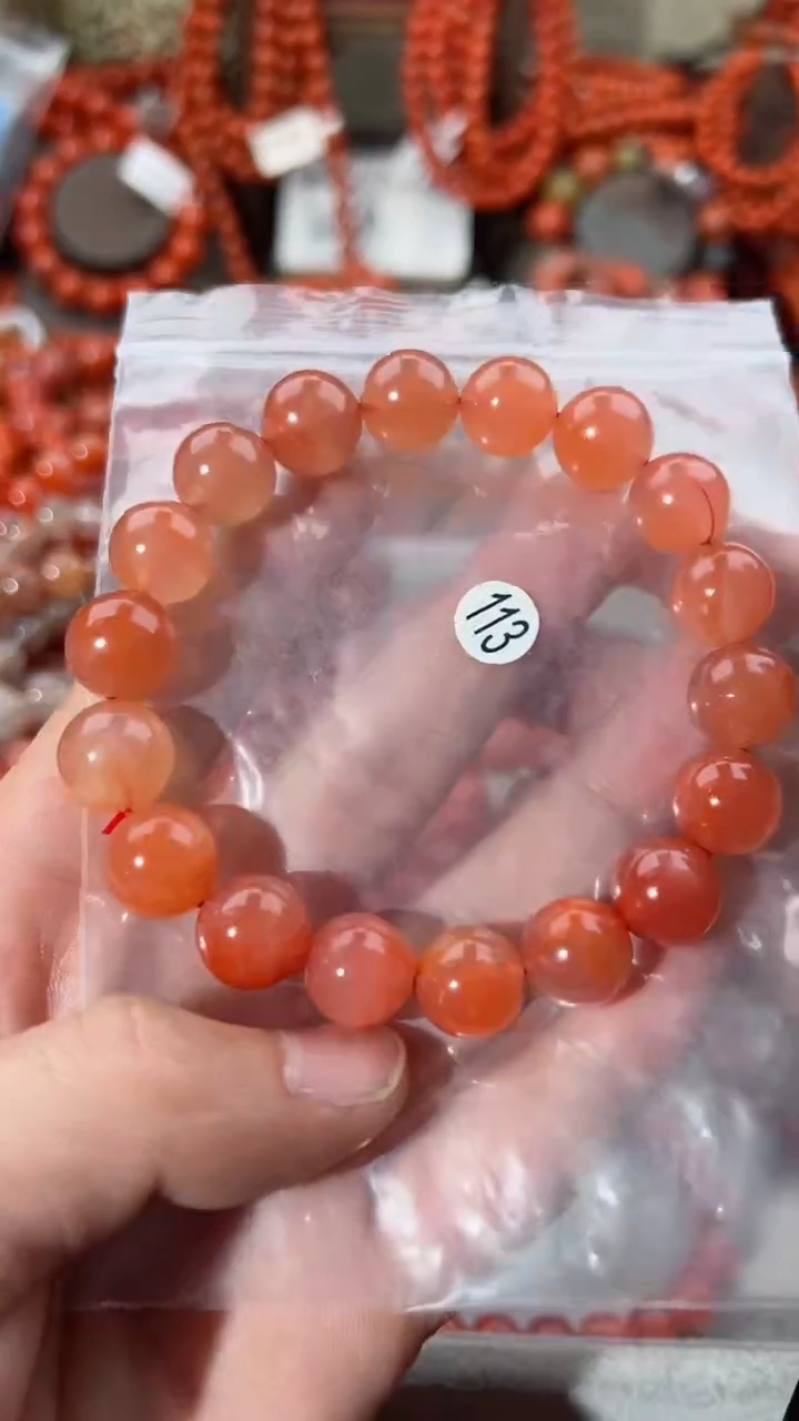 【闪购商品】南红玛瑙手串未镶嵌12