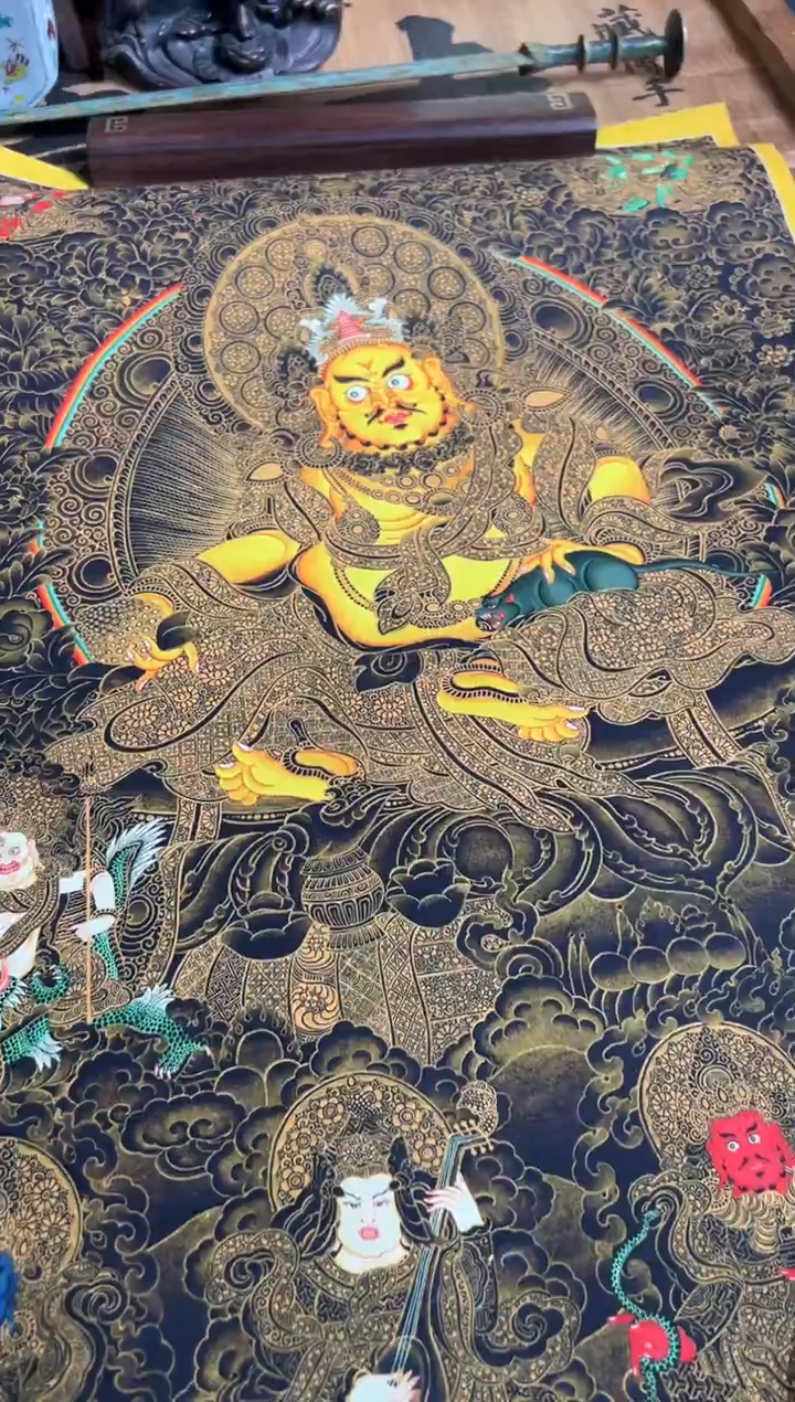 卷轴画卷轴画奥奥的唐卡