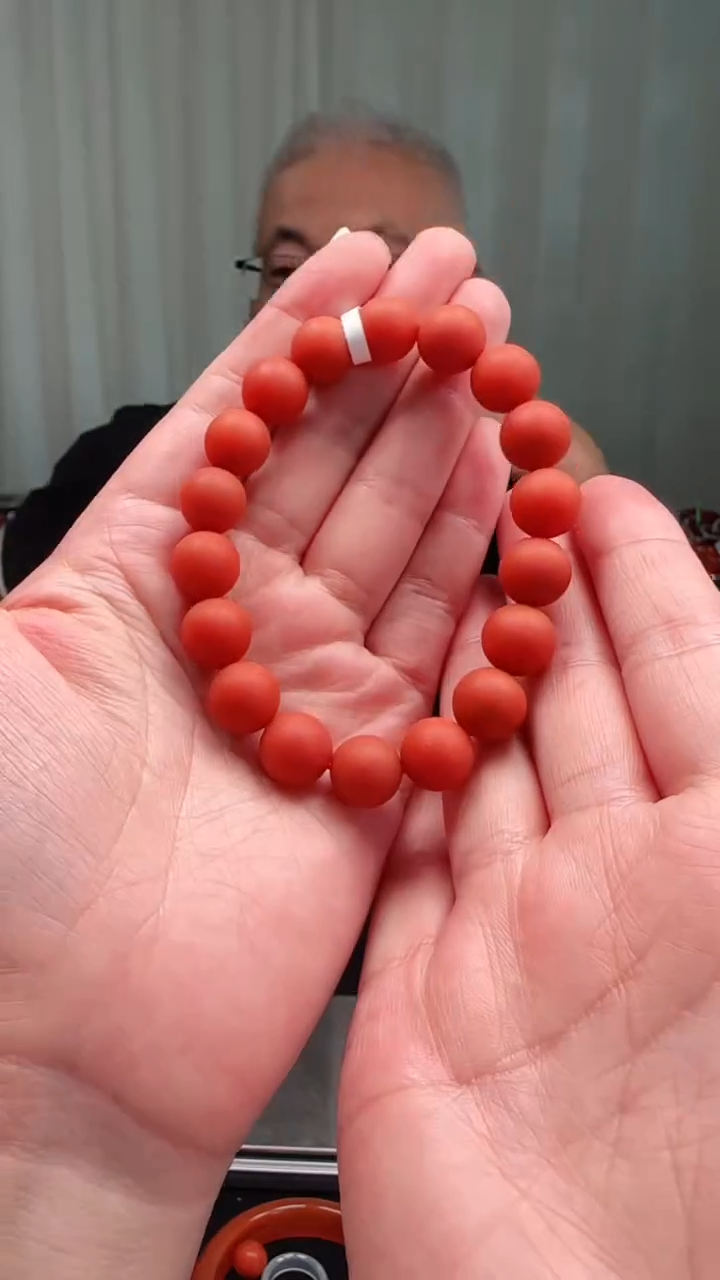 未镶嵌多样性发一件南红玛瑙【收藏级】10mm阿东寨哑光圆珠单圈