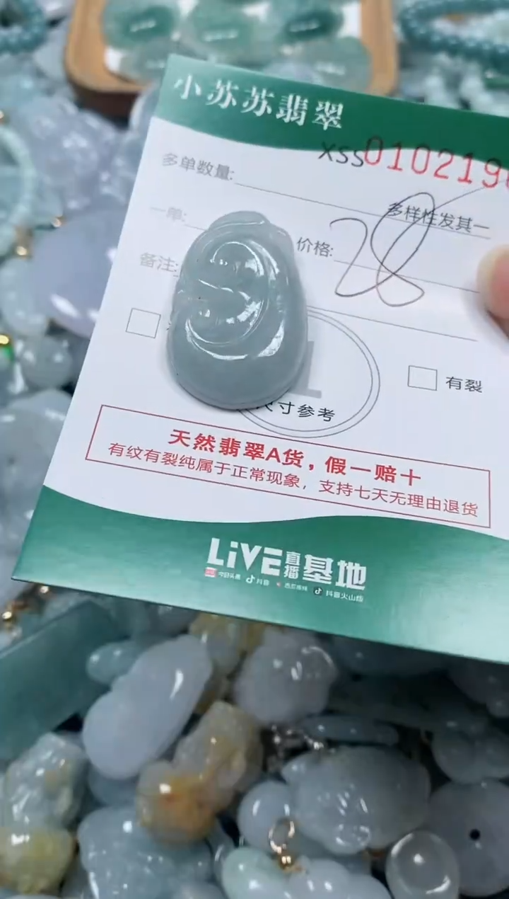 【闪购商品】翡翠颈饰未镶嵌闪购商品0102196