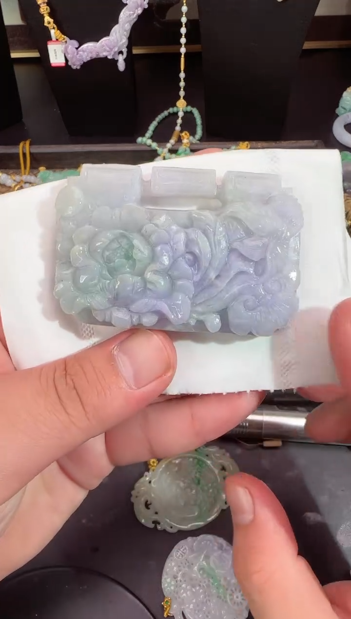 【闪购商品】定制翡翠未镶嵌牌子