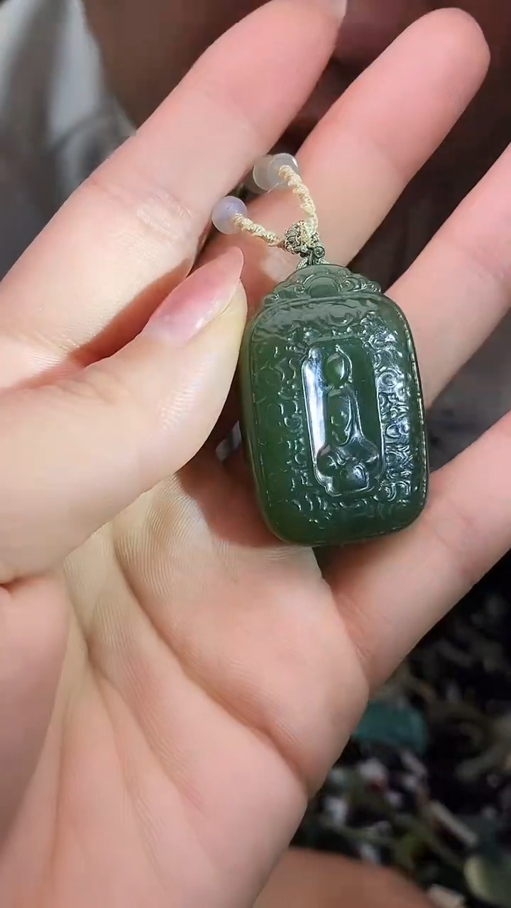 颈饰未镶嵌和田玉多样性发货，拍一发一