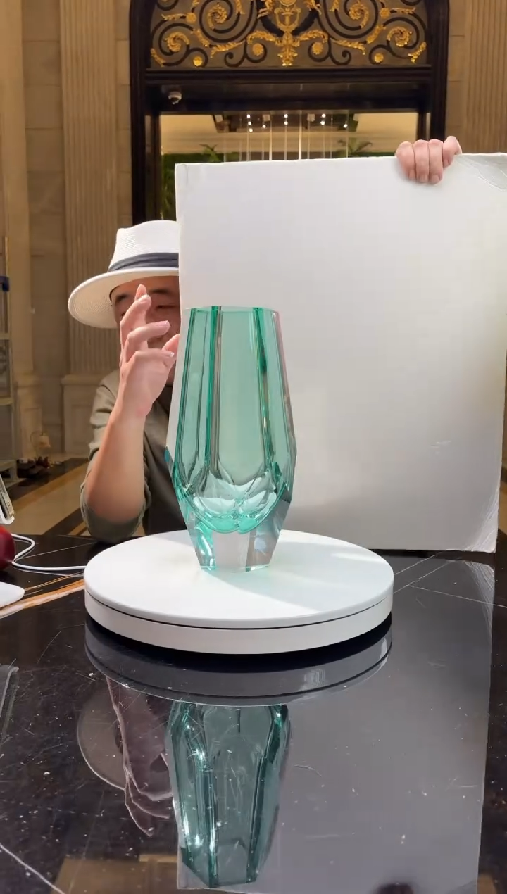 【闪购商品】摆件艺术琉璃花器E156