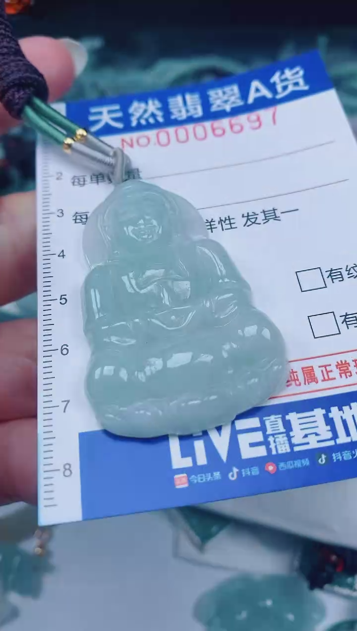 颈饰未镶嵌翡翠00006697