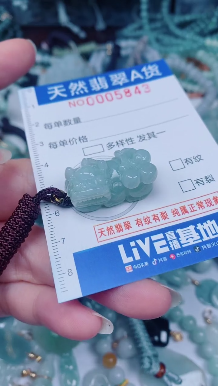 颈饰未镶嵌翡翠00005843