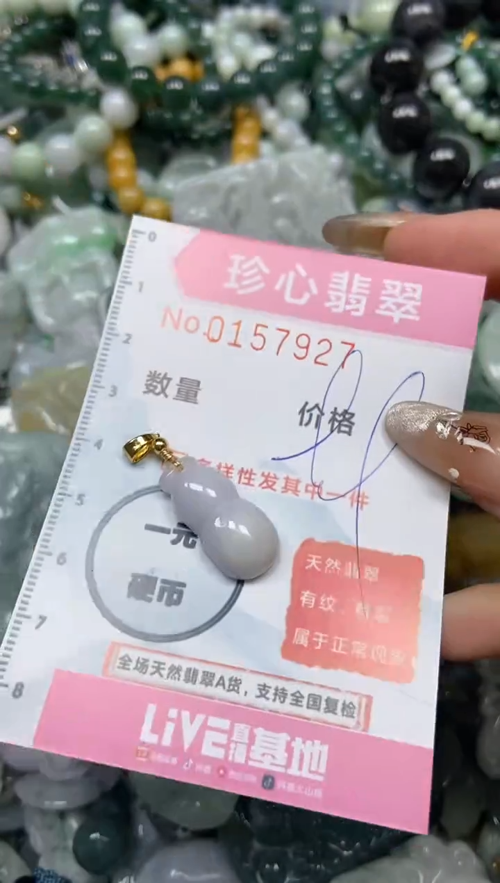 【闪购商品】翡翠颈饰未镶嵌闪购0157927