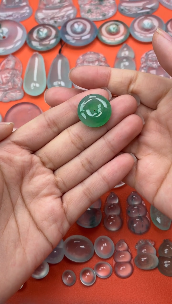 吊坠(不含链)未镶嵌翡翠2 平安扣 20 5.4