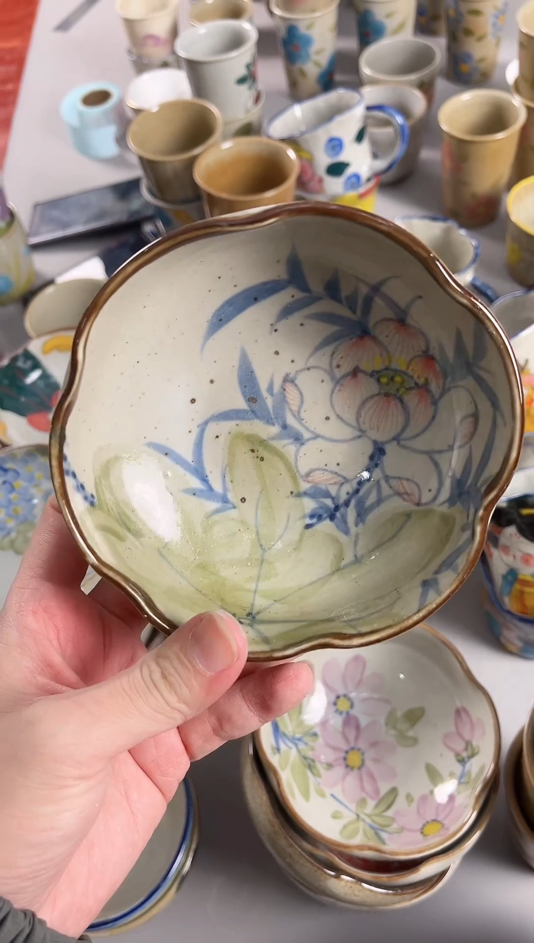 【闪购商品】瓷片景德镇手绘高温釉下彩