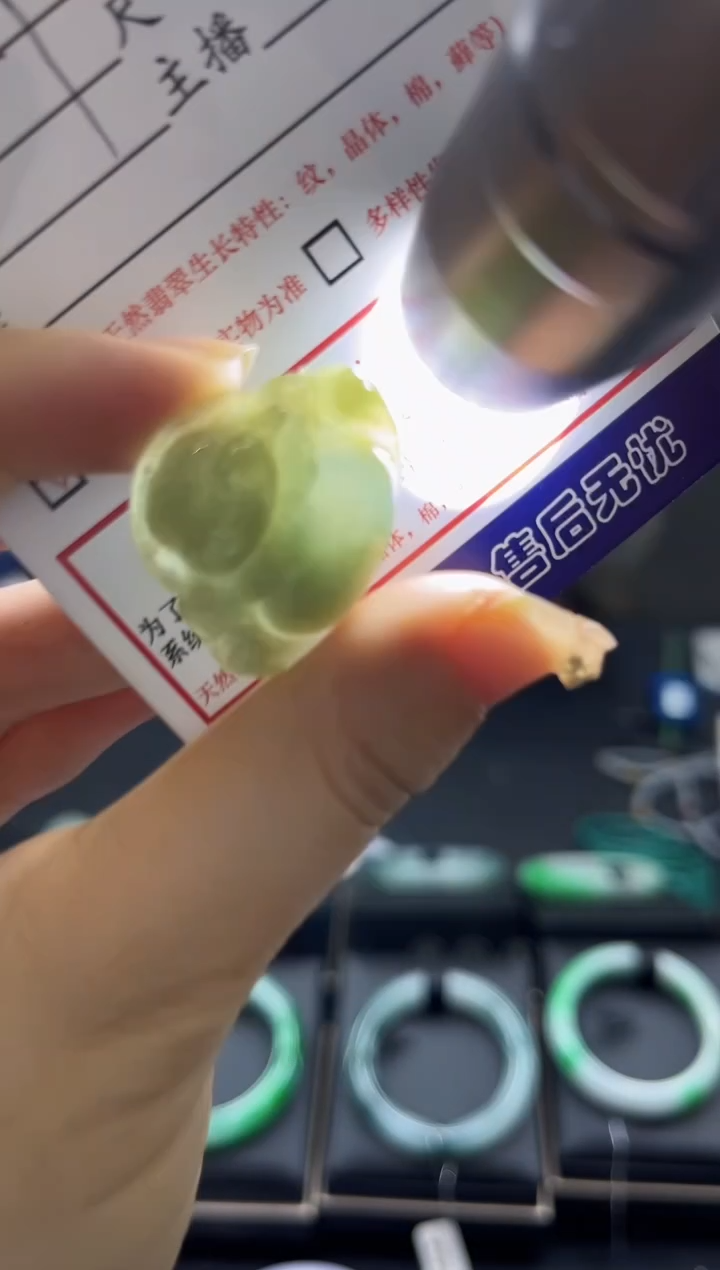 【闪购商品】翡翠颈饰未镶嵌1035381171