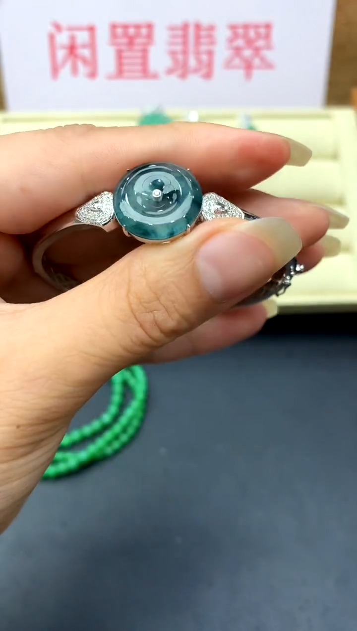 未镶嵌手镯翡翠406-中国好珍宝