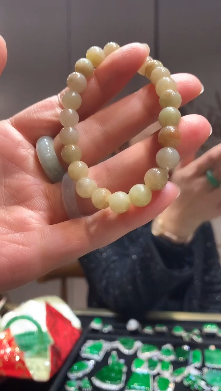 【闪购商品】翡翠手串未镶嵌手串
